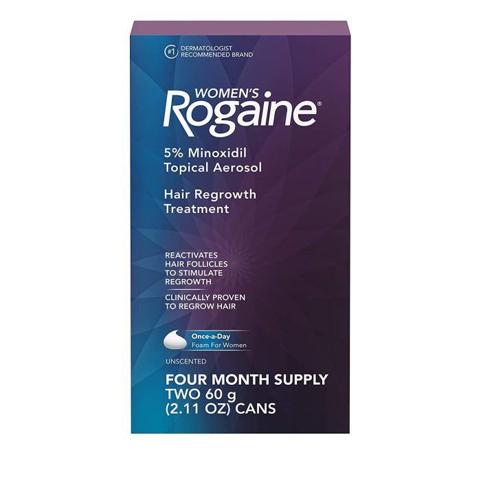 Піна Rogaine Регейн Міноксидил 5% для жінок 2 флакони