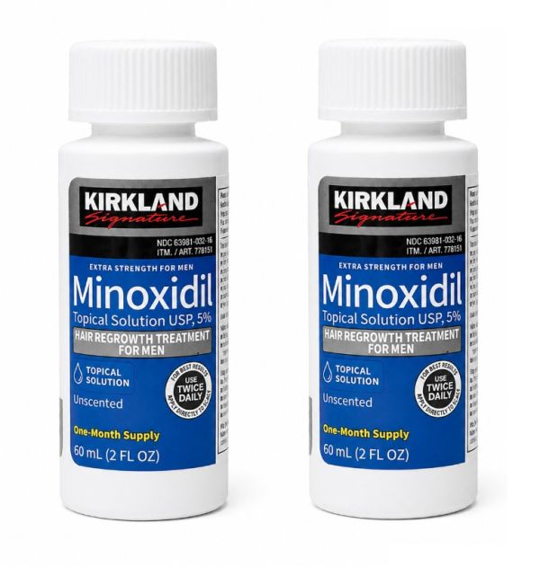 Міноксидил Кіркланд Minoxidil Kirkland 5% 2 флакони