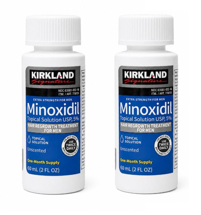 Міноксидил Кіркланд Minoxidil Kirkland 5% 2 флакони