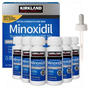 Миноксидил 5% Киркланд Kirkland Minoxidil 6 флаконов+дозатор - 3